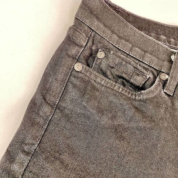 7 for all mankind black Roxanne straight jeans - Picture 3 of 6